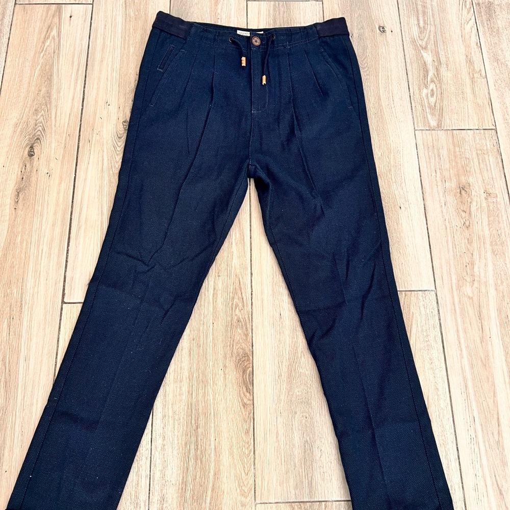 Zara Boys Dark Blue Trousers Size 11/12